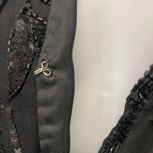 Vintage Mary McFadden Sequin Vest - Picture 8 of 10